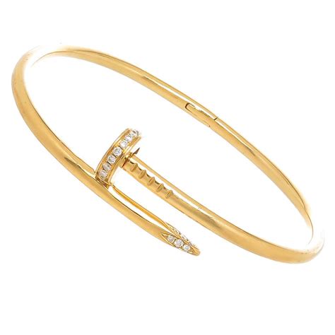 cartier nail bracelet original.